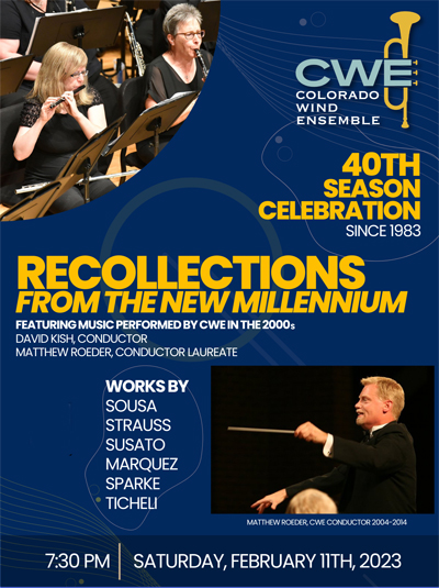 Recollections from the New Millenia - CWE Concert