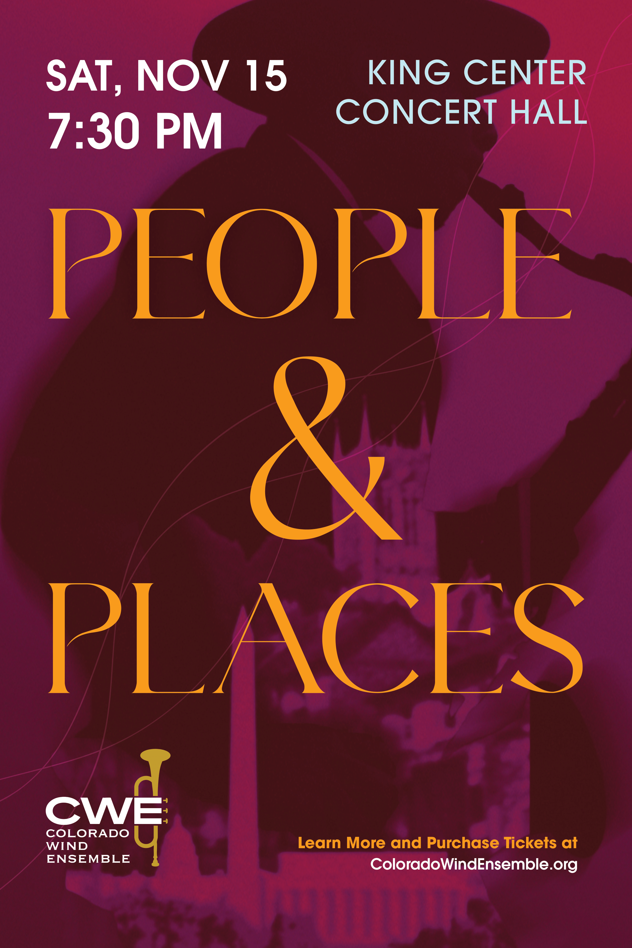 BC25_ColoradoWindEnsemble_Posters_People&Places_P1-2 People & Places - Nov 15 at 7:30pm - King Center Concert Hall