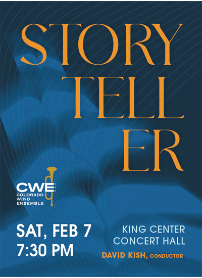 story_400 Storyteller Saturday, Feb 7, at 7:30 PM @ King Center